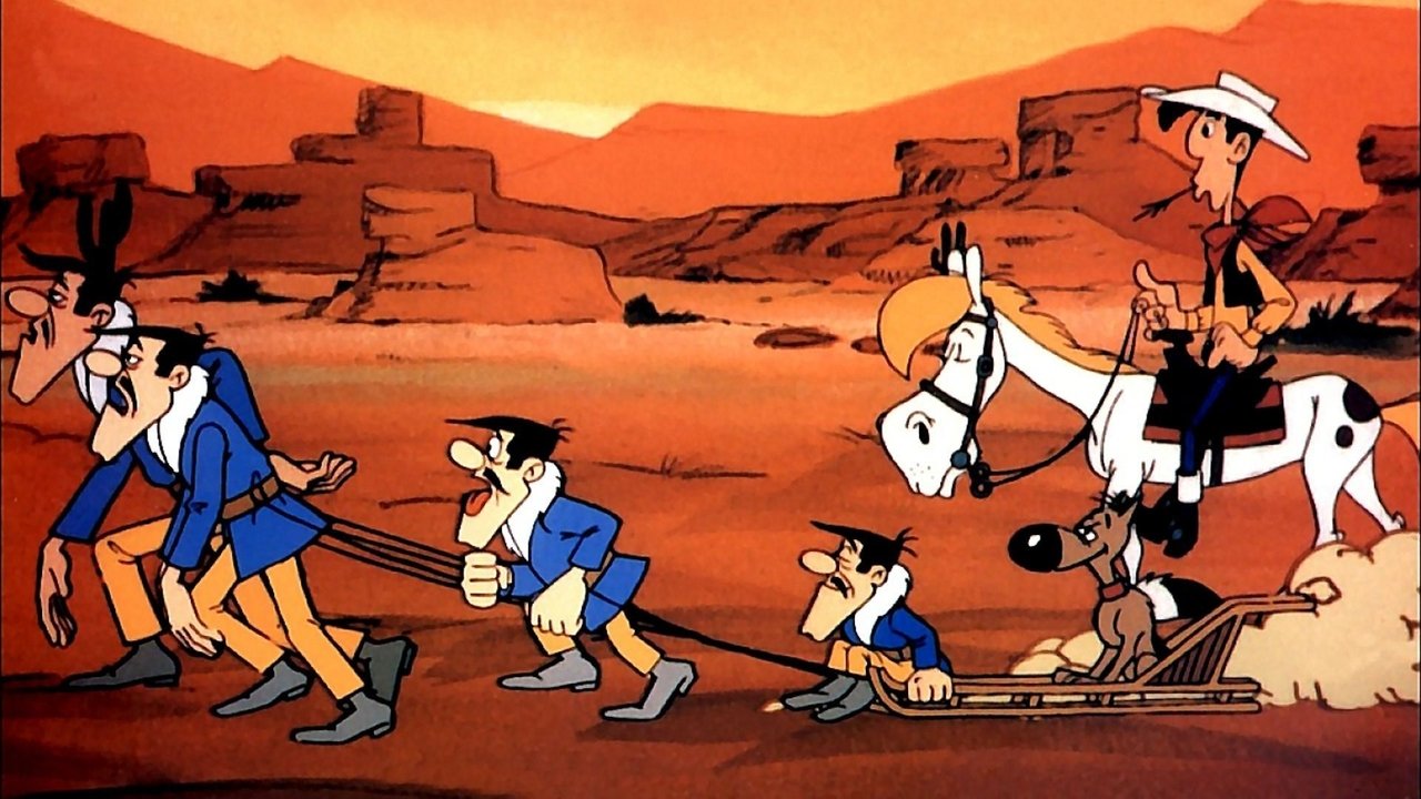 Lucky Luke - Daltonin veljekset pakomatkalla